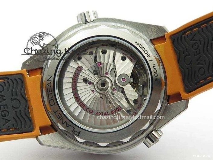 0109 Thermal 2016 Planet Ocean 45mm SS JHF Black Dial On Nylon Strap A 8245